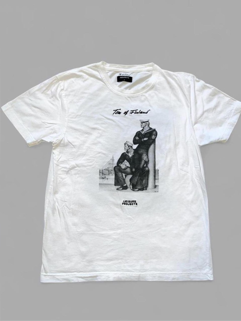 Limited Edition Tom of Finland and Leisure Projects LGBTQ Gay T-Shirt. Size L.